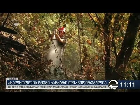 ახალსოფელში ხანძარი ჩააქრეს